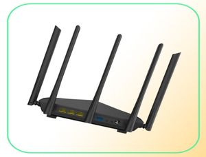 Epacket Tenda AC11 AC1200 routeur Wifi Gigabit 24G 50GHz double bande 1167Mbps répéteur de routeur sans fil avec 5 antennes à Gain élevé2371160372
