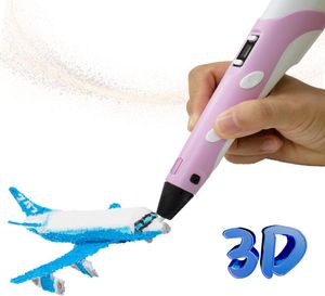 Epacket Pintura tredimensional Impresora de lápiz de graffiti niños039s 3D Impresión Pen inteligente DIY Educational Toy Gift8408158
