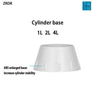 Equipo ZRDR acuario CO2 cilindro generador base cilindro ABS material pecera CO2 cilindro generador accesorios 1L/2L/4L
