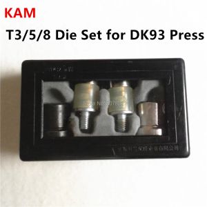 Équipements 1PC KAM T3 T5 T8 DIREMENT POUR LA TABLE DK93 Table Machine Appuyez sur Machine pour assembler les boutons SNAPS PLASTIQUES