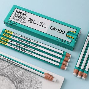 Eraser Uni ek 100 Type de crayon Sura-Eraser Roll Paper Rubber Painting Sketch Détail Rétroupez Fournitures Art Créative Eraser