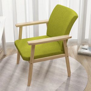 Sièges d'ordinateur ergonomiques Simple Wood Wood Desk Chair Student Student Student and Dining Leisure Seat