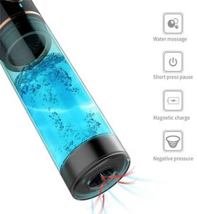 Érotique Hydro Machine Penis Water-Wath Pump Pumpment Elargment Extender Real Pussy Sex Toys for Men Male Masturbator Strapon Adults Shop263687416