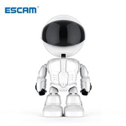 ESCAM 1080P Robot caméra IP sécurité à domicile Wifi caméra Vision nocturne bébé moniteur CCTV caméra Robot suivi Intelligent YCC365APP