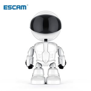 ESCAM 1080P Robot caméra IP sécurité à domicile Wifi caméra Vision nocturne bébé moniteur CCTV caméra Robot suivi Intelligent YCC365APP