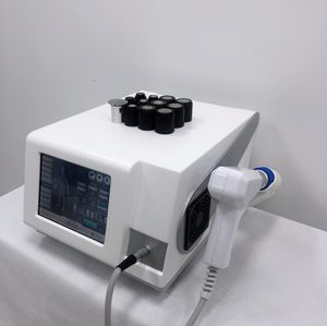 Efficacité pneumagnétique Sécurité des gadgets de santé de thérapie par ondes de choc pour les tendinites et les fasciites plantaires avec des formes radiales focalisées