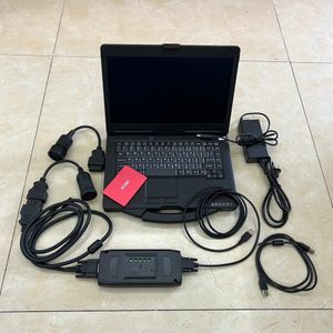 Adaptateur USB ET3 pour camion chat, pelle, Communication de Diagnostic, outil de Diagnostic de camion ET3 V2019 SSD/HDD dans ordinateur portable CF-53 8g i5