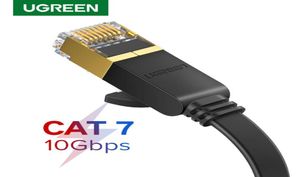 Câble Ethernet RJ45 Cat7 câble Lan FTP RJ 45 câble réseau pour cordon de raccordement Compatible Cat6 pour Modem routeur Ethernet7862371