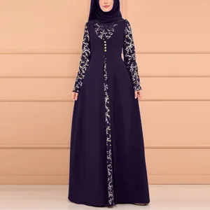 Vêtements ethniques Femmes musulmanes Robe Robe de prière Abaya Long Khimar Ramadan Robe arabe Abayas Style du Moyen-Orient Vêtements islamiques Robe