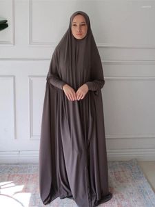 Roupas étnicas Ramadan Khimar Abaya Turquia Islam Jersey Hijabs Vestido Niqab Muçulmano Moda Kebaya Jalabiya para Mulheres Robe Femme Musulmane
