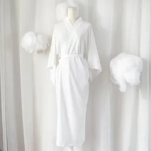 Vêtements ethniques Femmes Japonais Traditionnel Kimono Juban Blanc Yukata Doublure inférieure avec ceinture Haori Intime Accessoires de vêtements intérieurs
