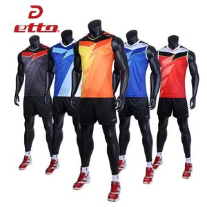 Etto professionnel hommes sans manches Jersey volley-ball costume ensembles séchage rapide équipe de volley-ball uniformes Match sous-vêtements de sport HXB023 240319