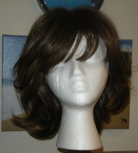 EUC Requel Welch Wig Heat Friendly Embrace Color 68 DRK Chocolate Voir Détails4295377