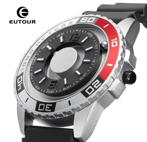 Eutour Nuevo innovador multifunción de metal magnético Men039s Watch Fashion Sports Quartz Watch Pilot Simple Strap Ly19122614333889