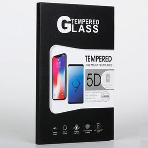 Cadre éponge EVA Retail Box Package boîtes d'emballage pour surface incurvée 3D Protecteur d'écran en verre trempé Samsung S7 Edge S8 S9 Plus Note8