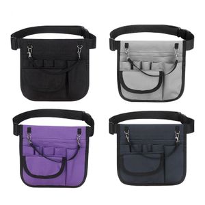 Sacs de soirée Infirmière pratique Fanny Pack Porte-ciseaux Rangement Taille Pochette Multi Compartiment Sacs à outils de soins infirmiers Étui Oxford Tissu Infirmière 230428