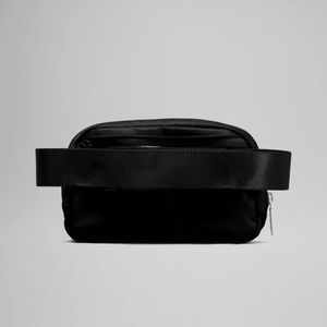 Sac de ceinture, lu, sac de taille de Yoga, sac de gymnastique élastique réglable avec fermeture éclair, sac banane capacité 1L, sacs d'extérieur pour femmes et hommes