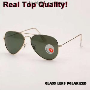 Excelletn qualité usine en gros classique métal polarisé lunettes de soleil femmes marque designer aviation lunettes de soleil style étoile uv400 protection g rainess interdictions AZGW