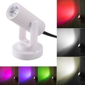 Explosion models black and white mini cool ultra light bar dance KTV laser stage lamp lights red white green purple LED stage spotlight