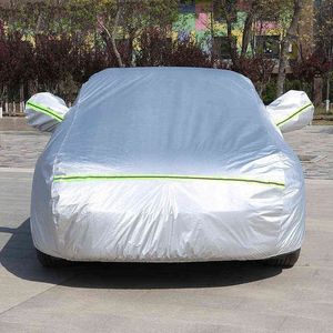 Exterior Car Cover Outdoor Protection Full Car Covers Snow Cover Sunshade Waterproof Dustproof Universal for Hatchback Sedan SUV W220322