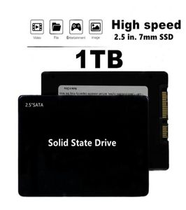 Disques durs externes 1 To 512 Go de disque de conduite SATA3 25 pouces SSD TLC 500MB