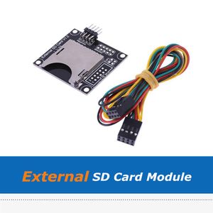 Module de fente pour carte SD externe panneau de commande étendu avec 1 pc 20 cm câble Dupont pour carte d'imprimante 3D Parts239E