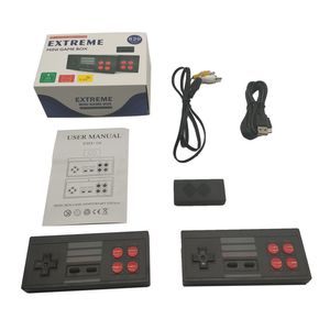 Console de jeu vidéo extrême Câble AV Connect TV 2.4G Double contrôleur sans fil Classic Reteo Bulit-620-in Jeux Joueurs pour FC SFC NES Family Gaming Kids Gift