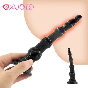 EXVOID-dilatador Anal abierto para hombres y mujeres, productos para adultos, tapón Anal erótico, tapón Anal para principiantes, juguetes sexys, masajeador de punto G