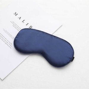 Couverture pour les yeux Imité Soie Sommeil Masque pour les yeux Dormir Rembourré Ombre Patch Masque pour les yeux Bandeaux Portable Voyage Eyepatch Voyage Relax Repos