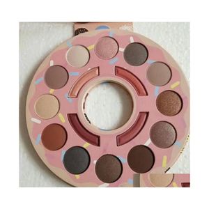 Sombra de ojos en stock Jenner 16Color Eyeshadow Donuf Shop Palette con Take Me On Vacation Polvo prensado Dhs Drop Delivery Health Bea Dhvn1