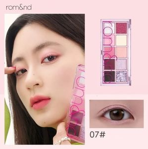 Sombra de ojos Romand 10 colores Paleta de sombras de ojos Mejor que la serie Garden Mate Brillo Brillo Cálido Mujeres Belleza Maquillaje Cosméticos 230718