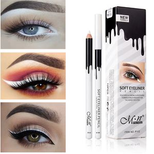 Eye ShadowLiner Combinaison stylo eyeliner blanc maquillage imperméable lisse doux brillant facile à porter femme 230719