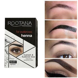 Eyebrow Enhancers 5 boîtes de colorant pour sourcils au henné maquillage en gros imperméable à l'eau longue durée crème de teinture tatouage sourcils teinte de cils outils de maquillage pour sourcils élevés 230912