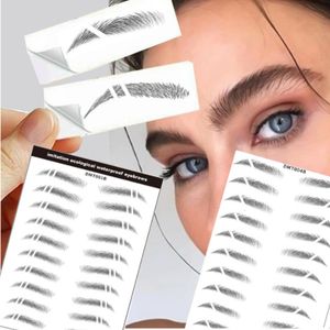 Sourcils Enhancers 6D Tatouage Autocollant Étanche Modèles Outils Cosmétiques Maquillage Professionnel Eye Brow Shaper s 230509