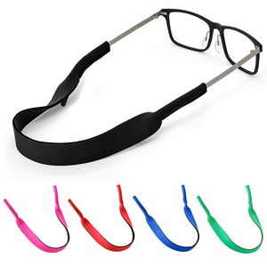 Chaînes de lunettes Sangle de support Lunettes en néoprène souple de qualité supérieure Anti-dérapant Cordon de cou extensible Lunettes de soleil de sport Retenue pour hommes Wome 221119