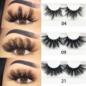 Cils Oscar Queen 6D vison cils 25MM moelleux dramatique désordre longs faux cils Extension maquillage en gros 3D 25 MM Mink Eyelashes