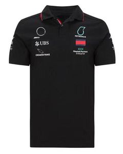 F1 Formule 1 T-shirt Summer Summer à manches courtes Polo Brands en gros de Chine Personnalisation du même style Personnalisation