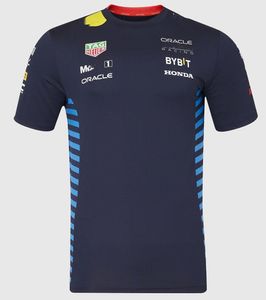 Polo de carreras F1, camiseta del equipo de Fórmula Uno, novedad de verano 2024, camiseta deportiva informal de manga corta para fanáticos de las carreras al aire libre