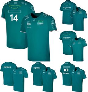 2022-2023 F1 Camisetas con estampado 3d para hombre y mujer Camisetas deportivas con cuello redondo Camiseta para niños Fórmula 1 Racing Team Motorsport Polo