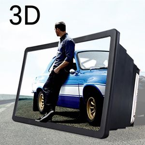 Soporte de teléfono F2 Amplificador de pantalla retráctil 3D Magnificador de teléfonos celulares móviles Mupón HD de pie flexible y plegable con soporte