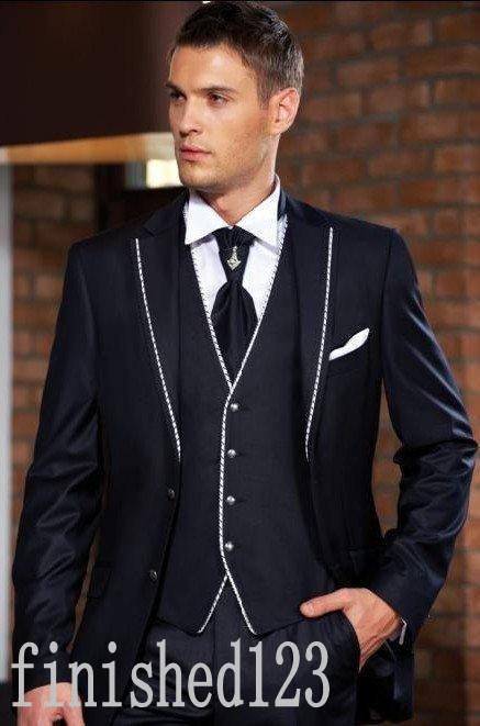 New Arrivals Two Buttons Navy Blue Groom Tuxedos Notch Lapel Groomsmen Best Man Wedding Prom Dinner Suits (Jacket+Pants+Vest+Tie) G5010, Beige
New Arrivals Two Buttons Navy Blue Groom Tuxedos Notch Lapel Groomsmen Best Man Wedding Prom Dinner Suits (Jacket+Pants+Vest+Tie) G5010, Beige
