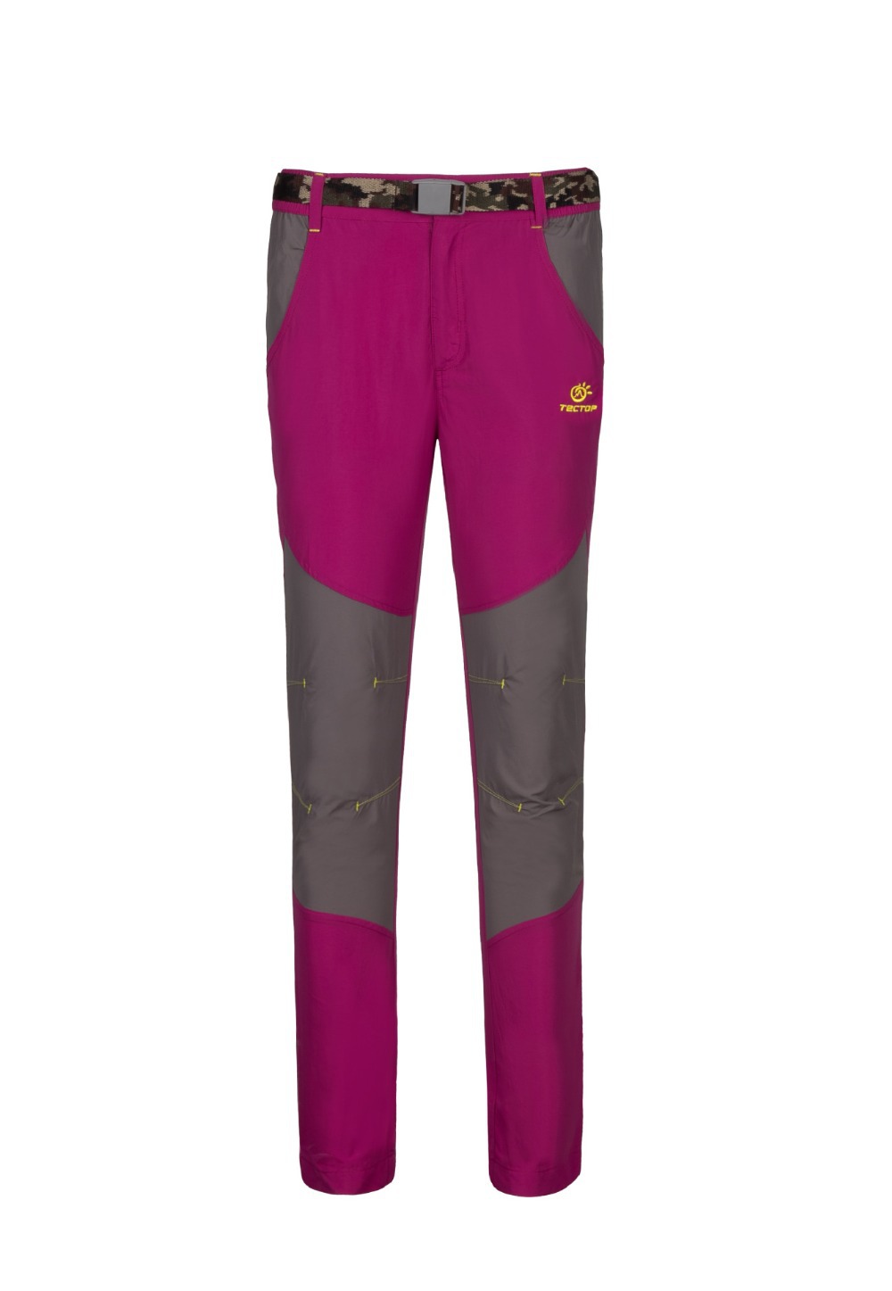 Wholesale-outdoors pants men and women climbing pants mixed colors pant with belt trousers Couple models Fast drying pant