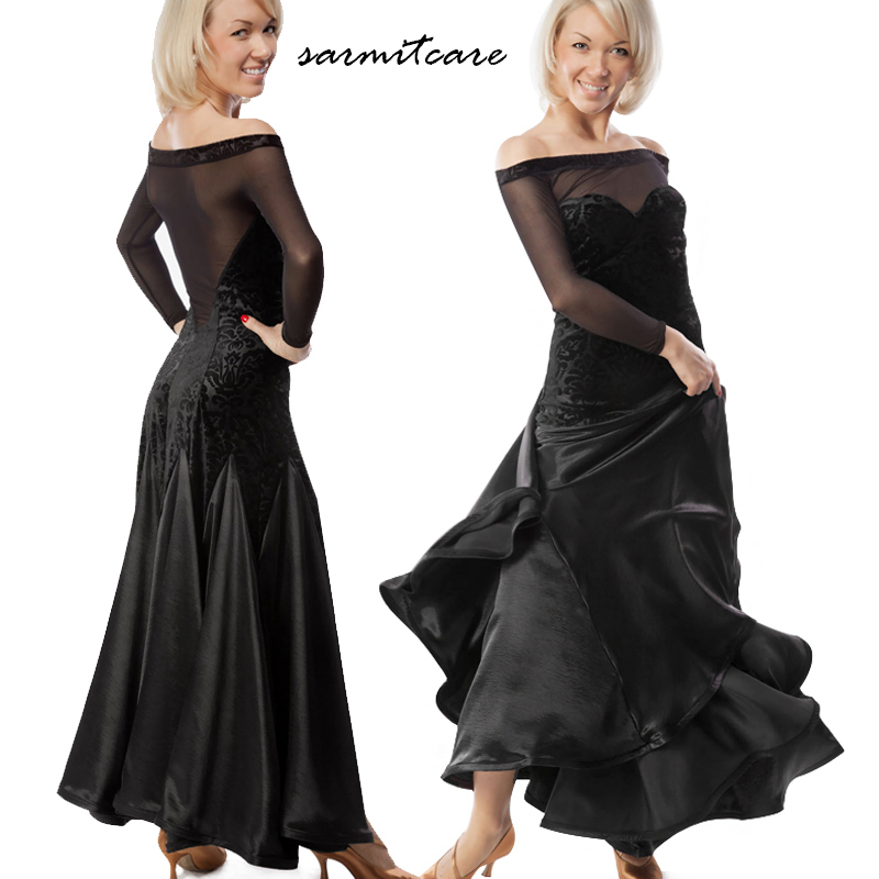 Customized Ballroom Dance Competition Dresses Standard Dance Dresses Ballroom Dress Waltz D0075 Long Mesh Sleeve Big Hem, Red
Customized Ballroom Dance Competition Dresses Standard Dance Dresses Ballroom Dress Waltz D0075 Long Mesh Sleeve Big Hem, Red