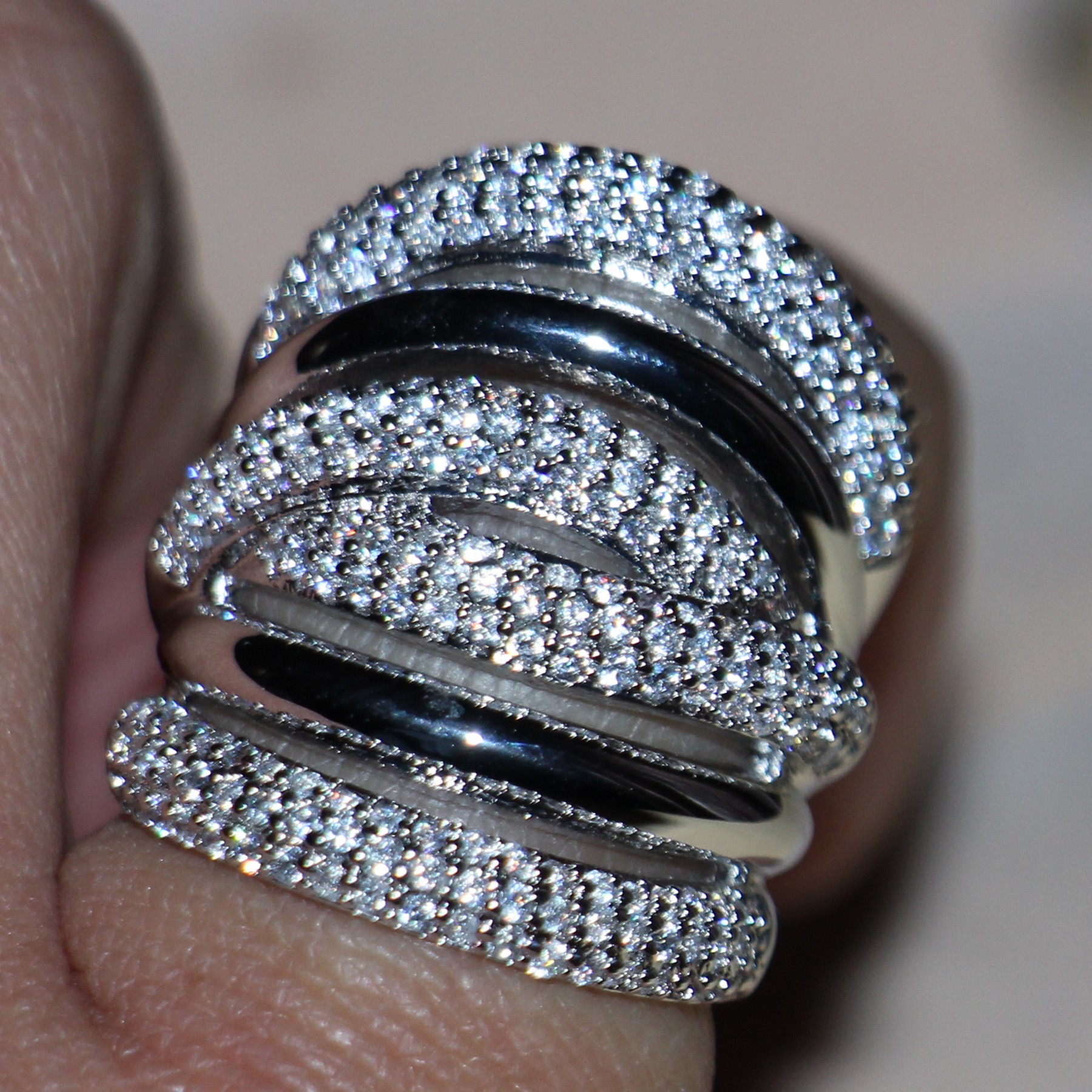 Elegant Victoria Wieck Zirconia Wedding Engagement Band Ring 14kt White Gold Filled Womens Fashion Jewelry Gift Size 6-9