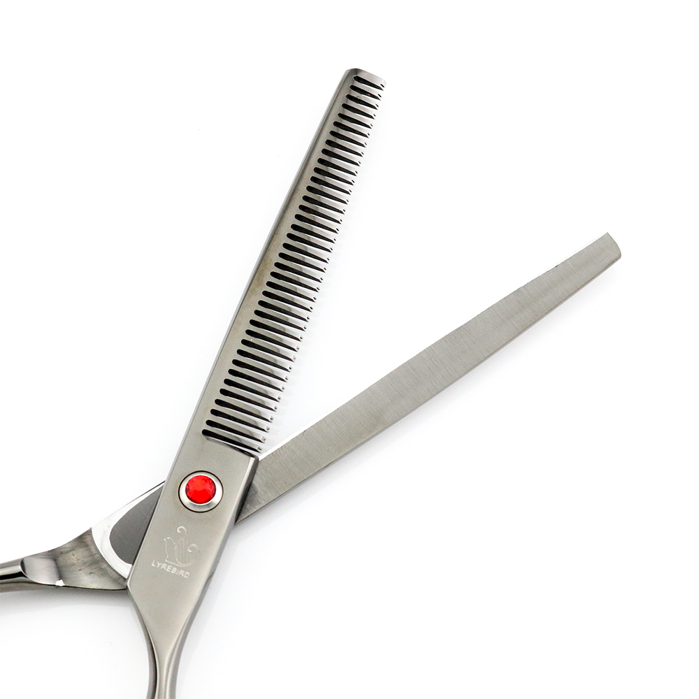 Hair scissors 7 INCH Cutting scissors Thinning shears 6.5 INCH LYREBIRD Black Dog Grooming scissors NEW