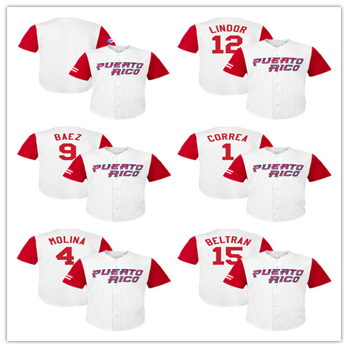 2017 Puerto Rico World Baseball Classic Jerseys 12 Francisco 1 Carlos Correa 9 Javier Baez 4 Yadier Molina 15 Carlos Beltran Uniforms Cheap, Yellow
2017 Puerto Rico World Baseball Classic Jerseys 12 Francisco 1 Carlos Correa 9 Javier Baez 4 Yadier Molina 15 Carlos Beltran Uniforms Cheap, Yellow