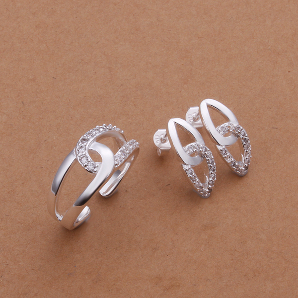 High grade 925 sterling silver Cross-O-Set jewelry sets DFMSS402 Factory direct sale wedding 925 silver earring ring
High grade 925 sterling silver Cross-O-Set jewelry sets DFMSS402 Factory direct sale wedding 925 silver earring ring