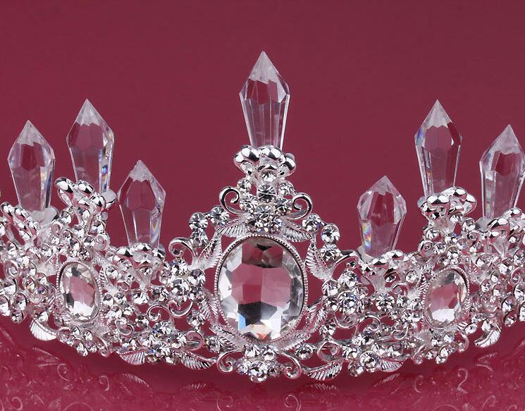 Bridal Accessories Tiaras Earrings Accessories Wedding Jewelry Sets cheap price fashion style bride hair dress HK82
