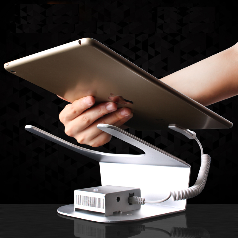 6PCS Ipad Security Burglar Alarm Stand Tablet Display Holder Mount Anti-Theft Devices For Retail Shop With Charging And Alarm Funtion
