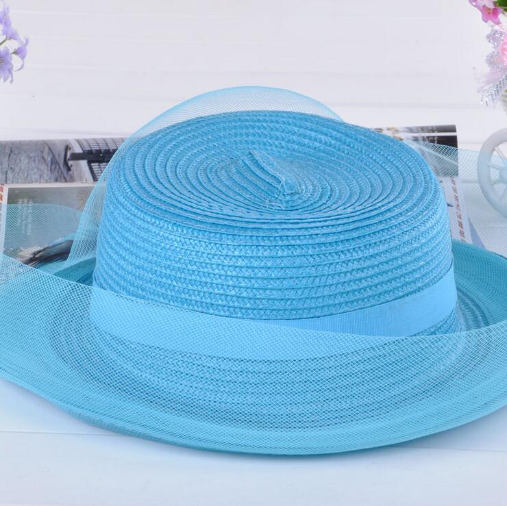 The European and American style dome little hat ladies hats circle cap headdress Pure color travel necessary hat free shipping HT20